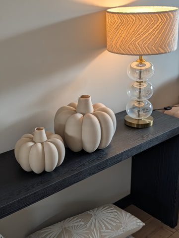 Kürbisvase | XL | Beige |