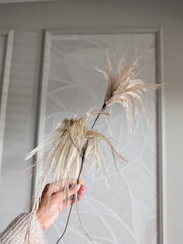 Pluim tak | Beige | 75cm |