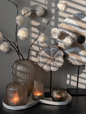 Bali Blossom Shell Ornament | S |