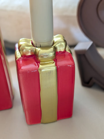 Cadeautje Kandelaar | Rood |