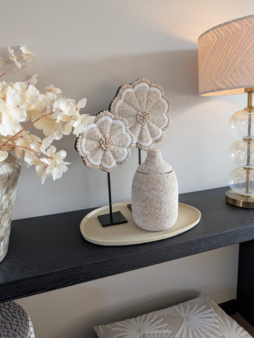 Bali Blossom Shell Ornament | M |