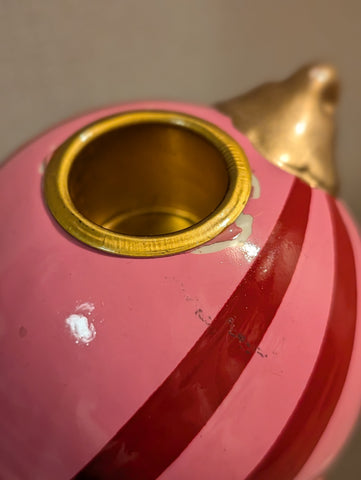 Kerstballen | Kandelaar | Beschadigd|