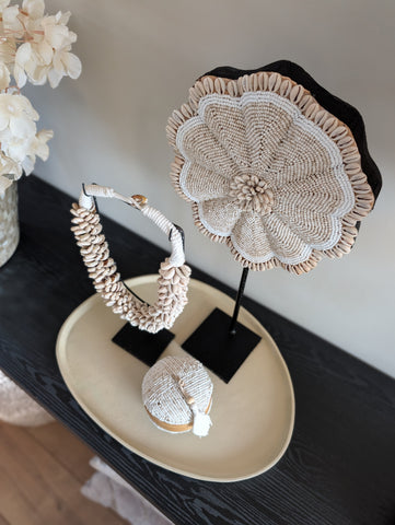Bali Blossom Shell Ornament | M |
