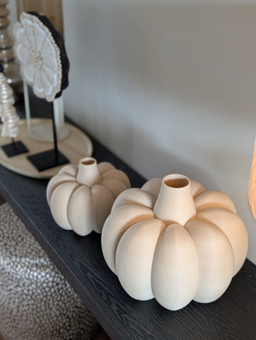 Kürbisvase | XL | Beige |