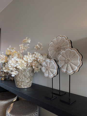 Bali Blossom Shell & Bead Set