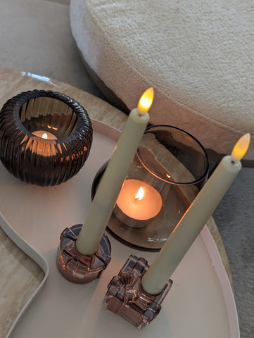 Cadeautje | Kandelaar | rond of vierkant |