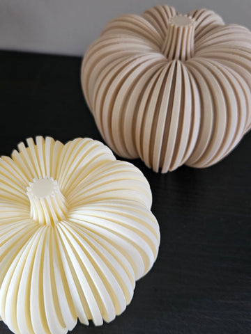 Pompoen | Ledhouders | creme - beige |