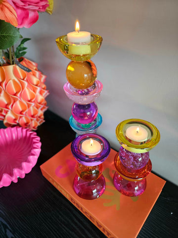 Colorfull | Candleholders | Glas