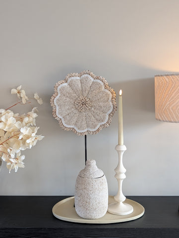 Bali Blossom Shell Ornament  | L |
