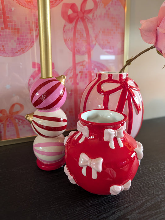 Kerstballen | Kandelaar | Beschadigd|