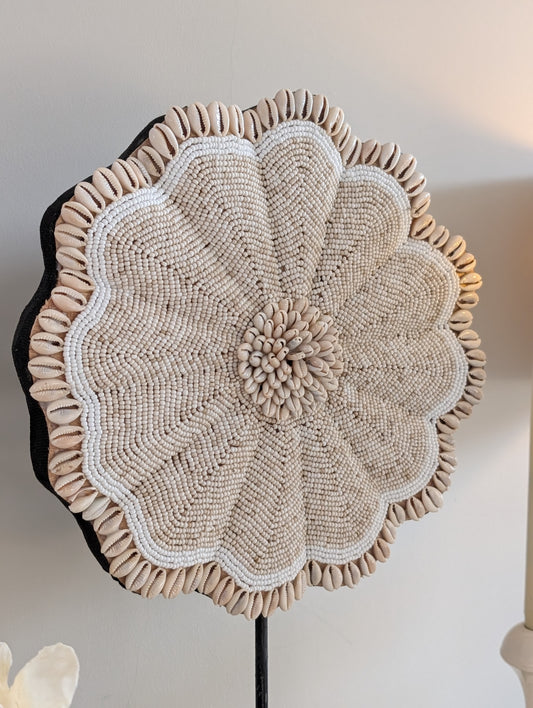 Bali Blossom Shell Ornament  | L |