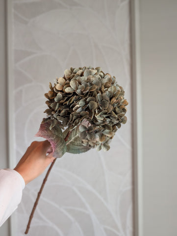 Hortensia | Antiek groen| 70cm |