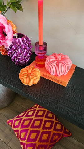 Pompoen set | Pink-Orange |