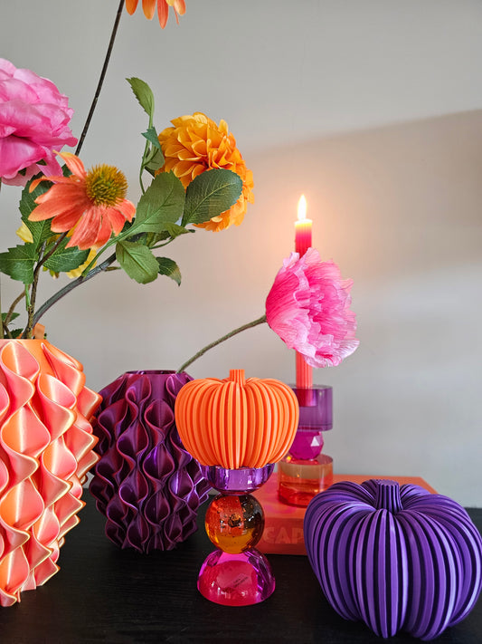 Pompoen set | Purple - Orange |