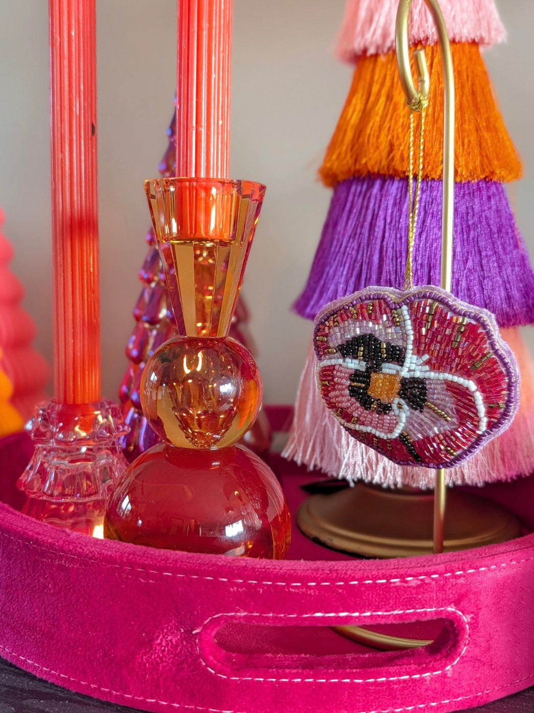 Flower | kerst hanger |