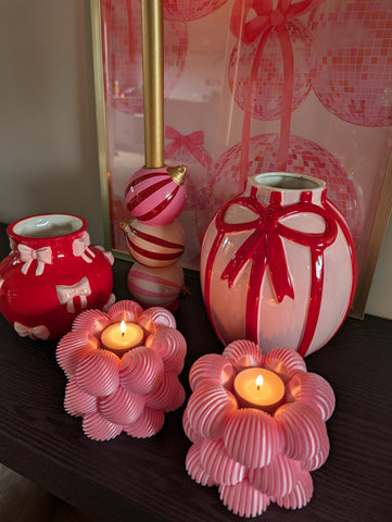 Kerstballen | Kandelaar | Beschadigd|