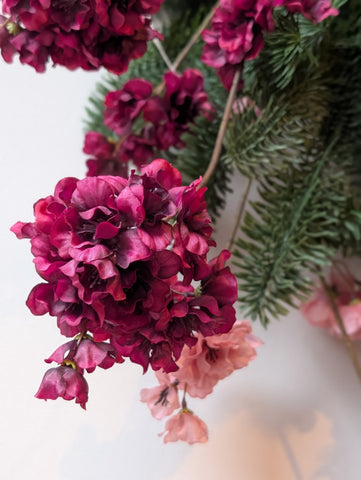 Kerststuk | Burgundy |