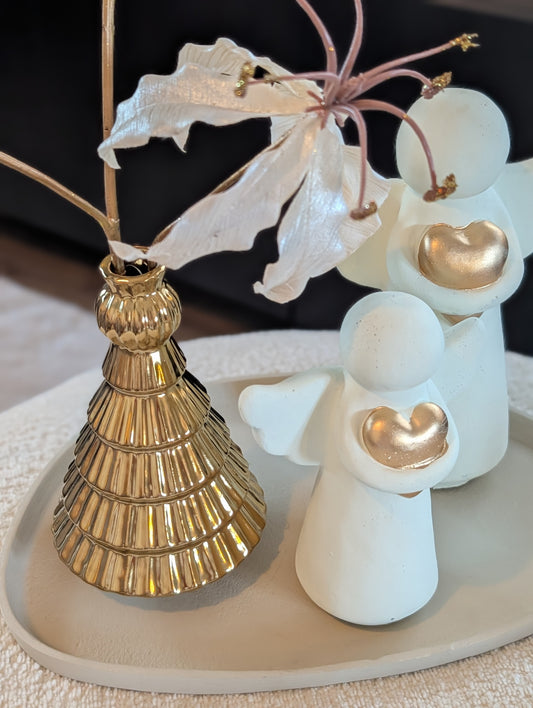 Kerstboom | vaasje - kandelaar |