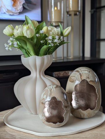 Set | Easter eggs | Beige |