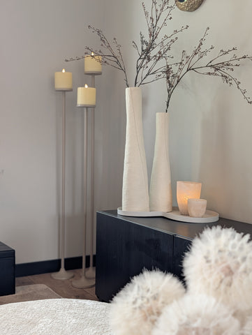 Vloerkandelaren | Beige | Branded by |