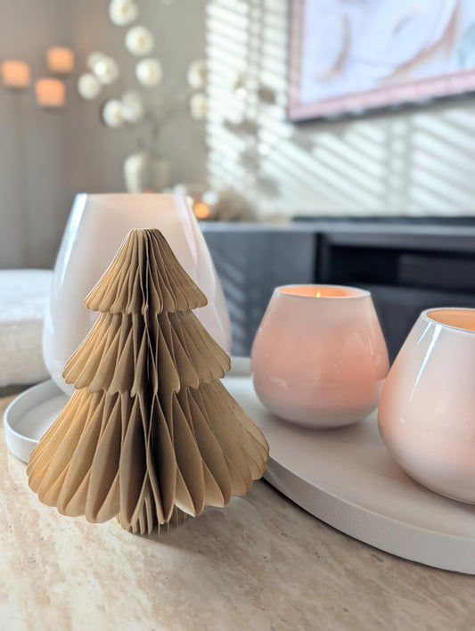 Papieren | Kerstboompje | Beige |