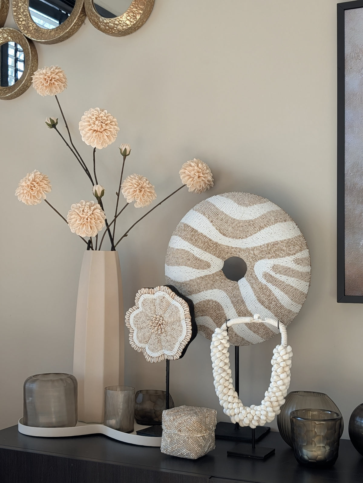 Dahlia | Creme | 100 cm |