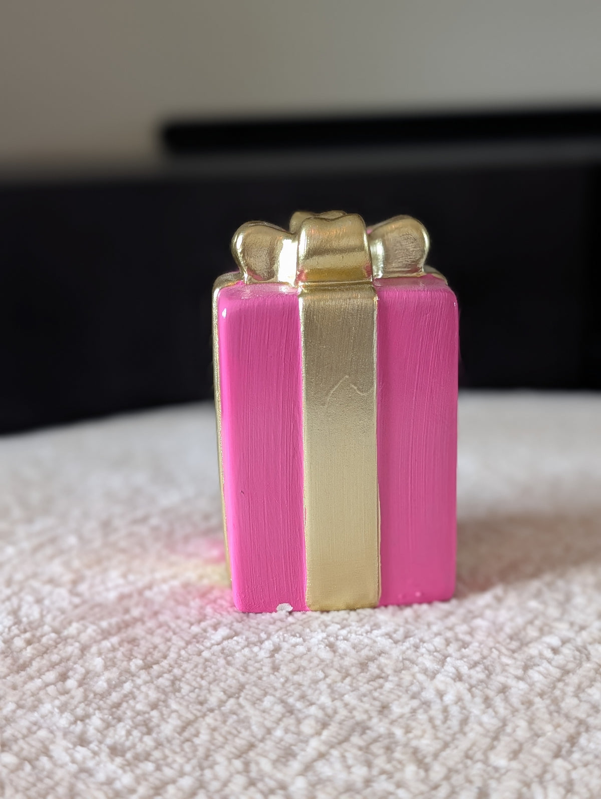 Zweite Chance | Rosa Geschenk-Kerzenständer |