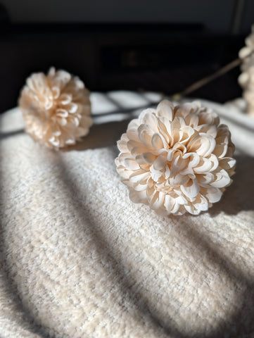 Beige | Dahlia | 75 cm |