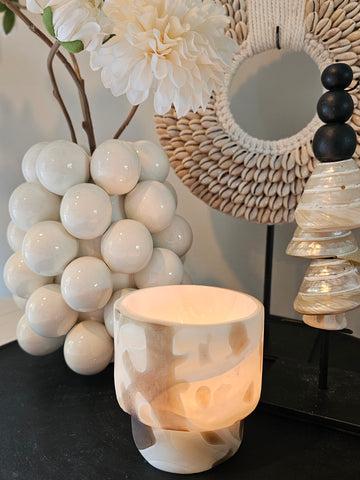 Waxinelichthouder | Loris Sand | Lifestyle