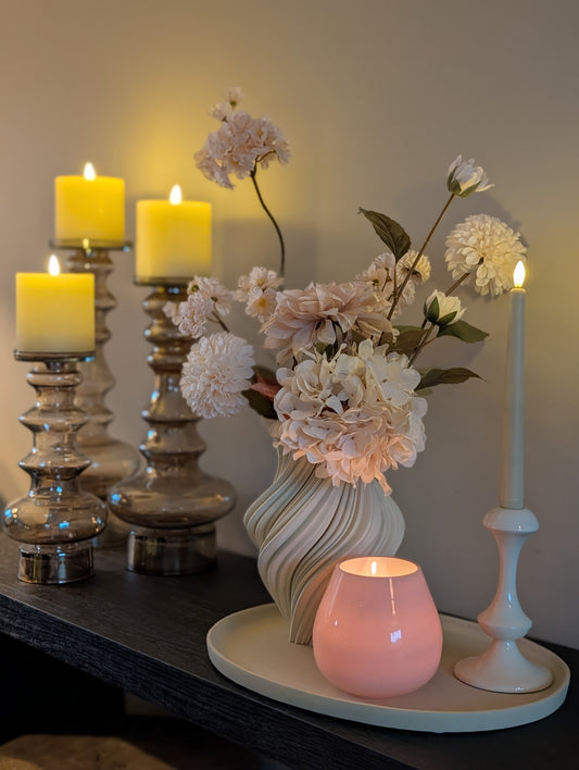 Swirlvaas | Elagent white |