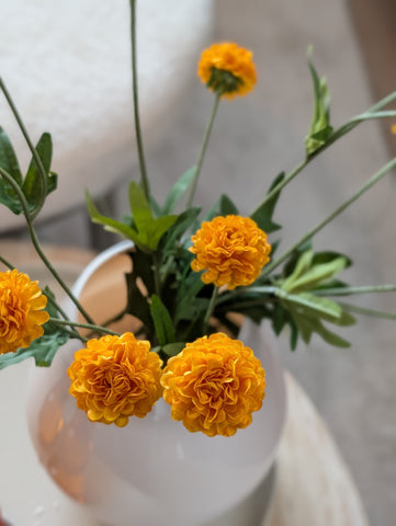 Oranje | Pompoms | 50cm |