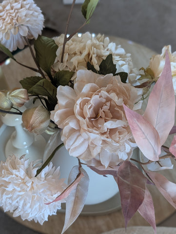 Set Beige Beauty | Vaas & Boeket |