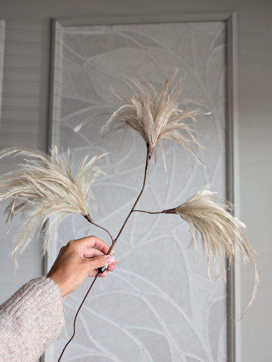 Pluim tak | Beige | 75cm |