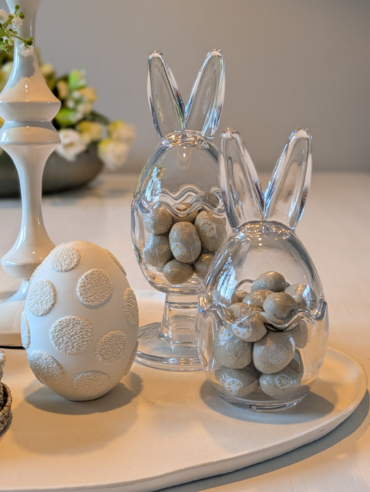 Set | glazen | paas potjes |