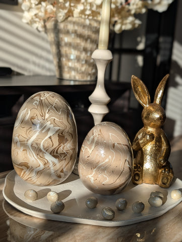 Set | Easter eggs | Beige |