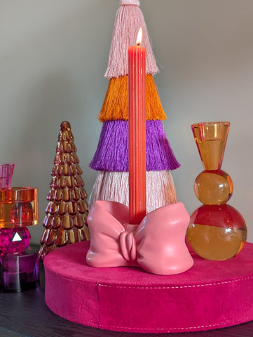 Pink | Bow | Kandelaar |