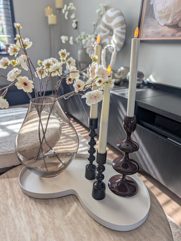 Kandelaar | Vieren | Light & Living | Bruin |
