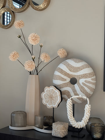 Beige | Dahlia | 75 cm |