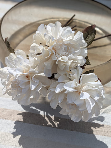 Dahlia | Warm wit | 57cm |