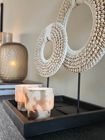 Waxinelichthouder | Loris Sand | Lifestyle