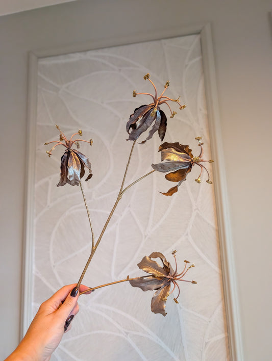 Champagne | Flower | Gloriosa | 85 cm |